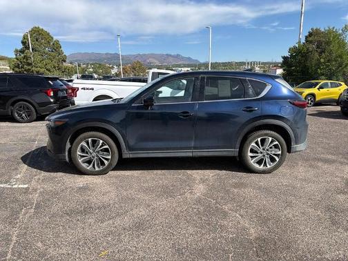 DEEP CRYSTAL BLUE MICA 2023 Mazda CX-5 2.5 S PREMIUM