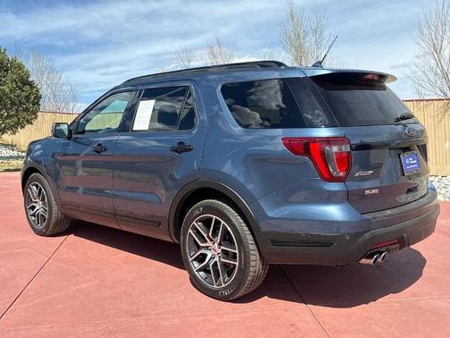 BLUE METALLIC 2019 Ford Explorer SPORT