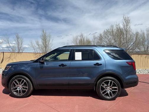 BLUE METALLIC 2019 Ford Explorer SPORT