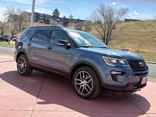 BLUE METALLIC 2019 Ford Explorer SPORT