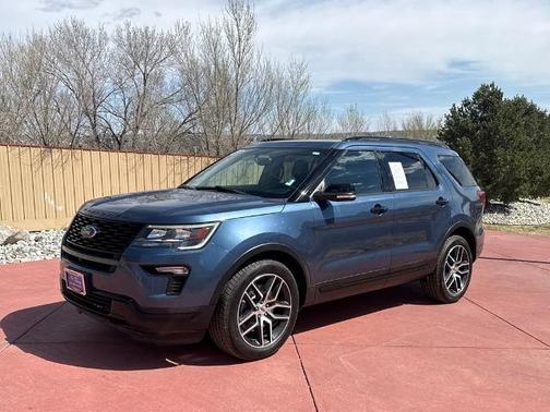 BLUE METALLIC 2019 Ford Explorer SPORT