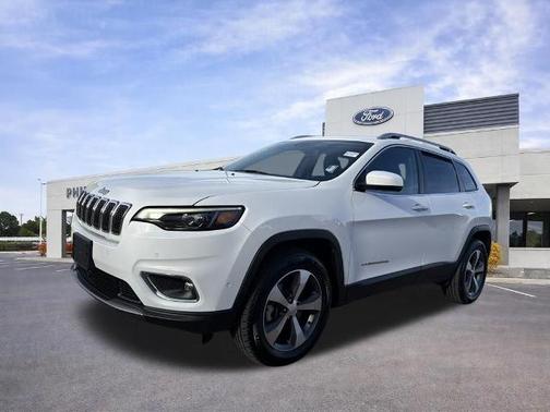 Bright White Clearcoat 2021 Jeep Cherokee LIMITED