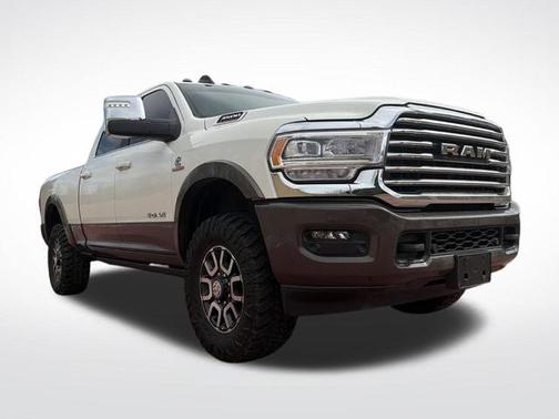 Pearl White 2024 RAM 3500 LONGHORN