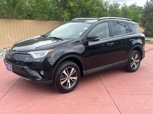 Black 2018 Toyota RAV4 XLE