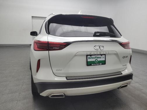 White 2020 INFINITI QX50 ESSENTIAL AWD