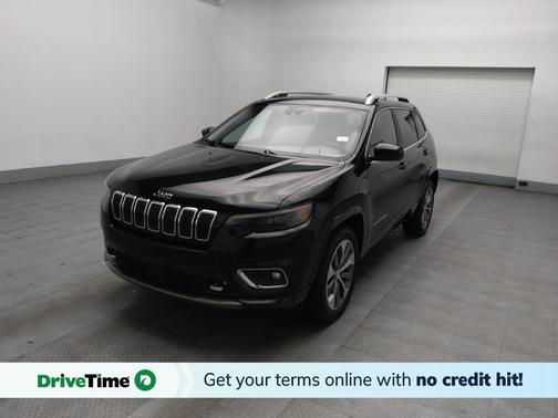 Diamond Black Crystal Pearlcoat 2019 Jeep Cherokee Overland
