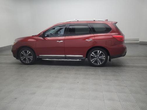 Scarlet Ember Tintcoat 2019 Nissan Pathfinder Platinum