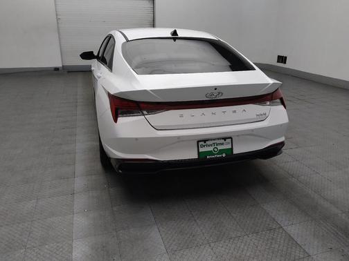 Ceramic White 2023 Hyundai ELANTRA HEV Limited