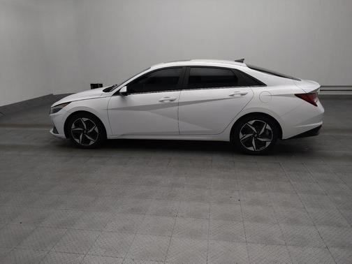 Ceramic White 2023 Hyundai ELANTRA HEV Limited