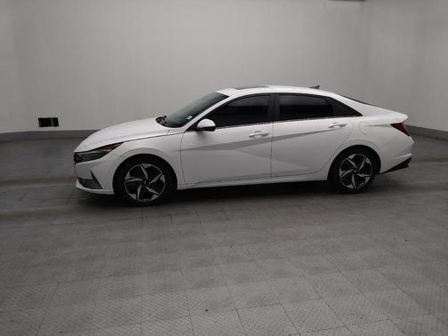 Ceramic White 2023 Hyundai ELANTRA HEV Limited