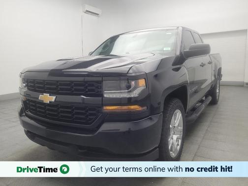 Black 2017 Chevrolet Silverado 1500 Custom