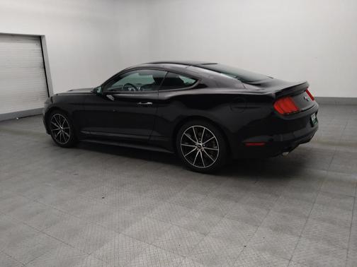 Black 2015 Ford Mustang EcoBoost