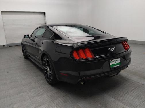 Black 2015 Ford Mustang EcoBoost