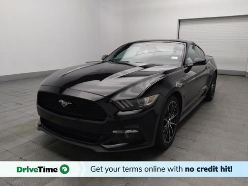 Black 2015 Ford Mustang EcoBoost