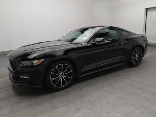 Black 2015 Ford Mustang EcoBoost