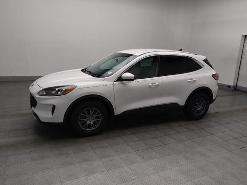 Star White Metallic Tri-Coat 2020 Ford Escape SE
