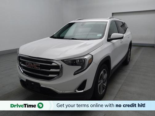 Summit White 2019 GMC Terrain SLT