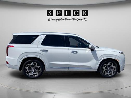 Hyper White 2021 Hyundai PALISADE Calligraphy