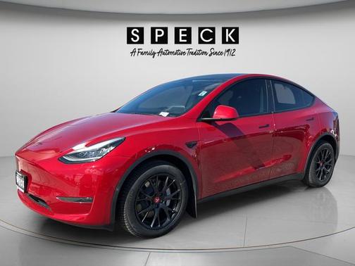 Red Multi 2021 Tesla Model Y Long Range
