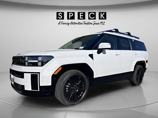 White 2026 Hyundai SANTA FE HEV Calligraphy