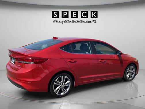Scarlet Red 2018 Hyundai ELANTRA Limited