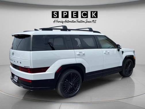 White 2026 Hyundai SANTA FE HEV Calligraphy