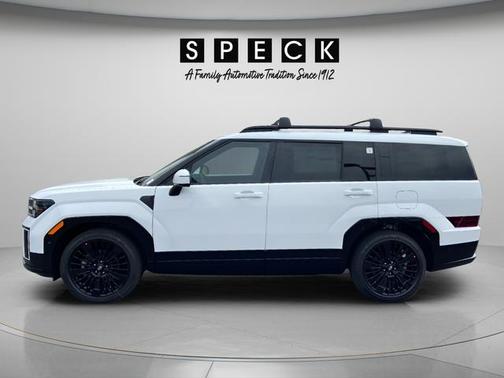 White 2026 Hyundai SANTA FE HEV Calligraphy