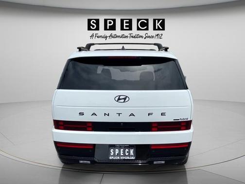 White 2026 Hyundai SANTA FE HEV Calligraphy