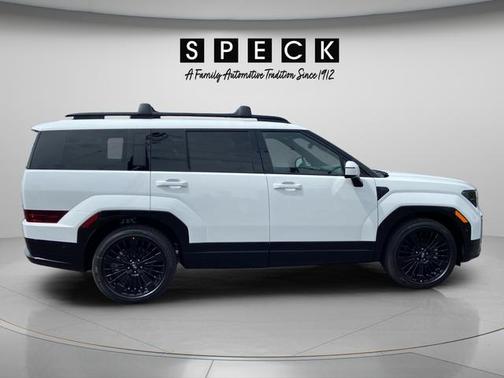 White 2026 Hyundai SANTA FE HEV Calligraphy