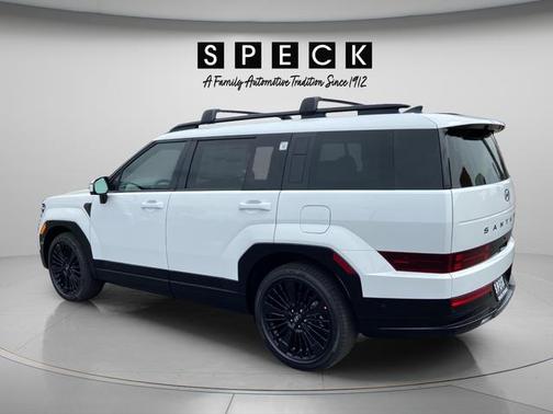 White 2026 Hyundai SANTA FE HEV Calligraphy