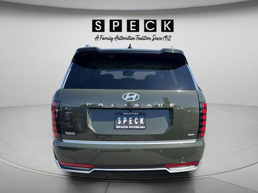 Titanium Green 2026 Hyundai Palisade Hybrid Calligraphy