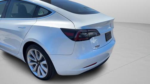 White 2019 Tesla Model 3 Mid Range
