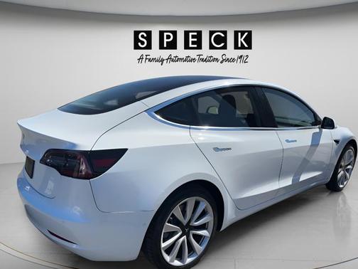 White 2019 Tesla Model 3 Mid Range