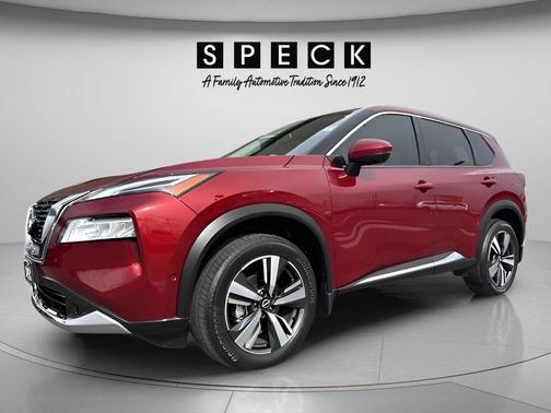 Scarlet Ember 2023 Nissan Rogue Platinum