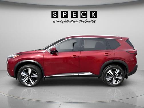 Scarlet Ember 2023 Nissan Rogue Platinum