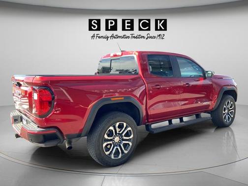 Volcanic Red 2023 GMC Canyon AT4