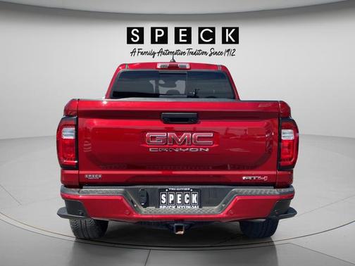 Volcanic Red 2023 GMC Canyon AT4