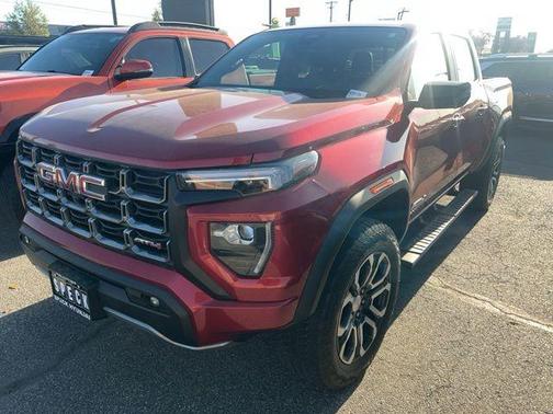 Volcanic Red 2023 GMC Canyon AT4