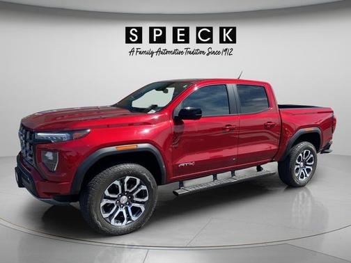 Volcanic Red 2023 GMC Canyon AT4