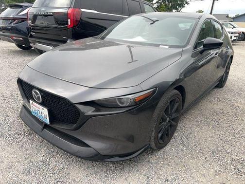 Machine Gray Metallic 2024 Mazda Mazda3 AWD w/Premium Package