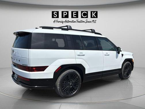 White 2026 Hyundai SANTA FE HEV Calligraphy
