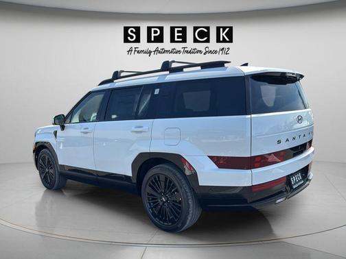 White 2026 Hyundai SANTA FE HEV Calligraphy