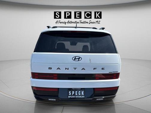 White 2026 Hyundai SANTA FE HEV Calligraphy