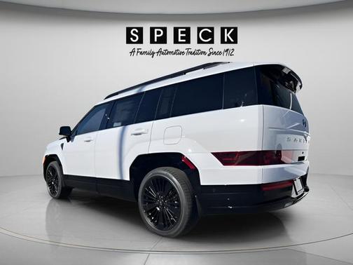 White 2026 Hyundai SANTA FE HEV Calligraphy