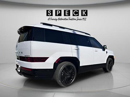 White 2026 Hyundai SANTA FE HEV Calligraphy