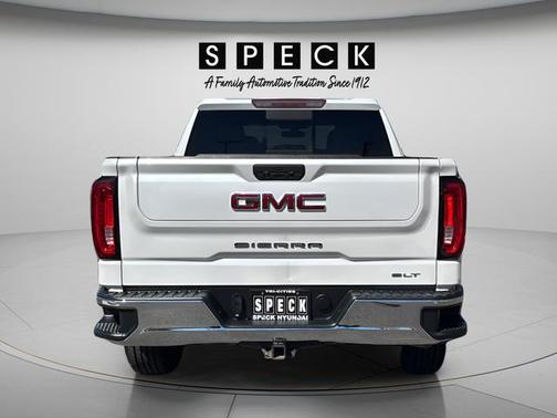 White Frost Tri-Coat 2019 GMC Sierra 1500 SLT