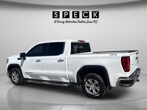 White Frost Tri-Coat 2019 GMC Sierra 1500 SLT