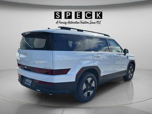 White 2026 Hyundai SANTA FE HEV SEL