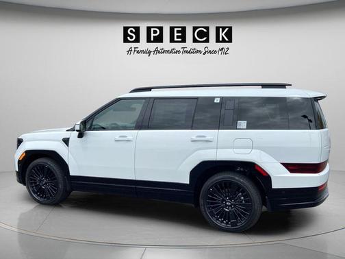 White 2026 Hyundai SANTA FE HEV Calligraphy