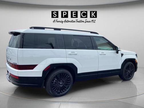 White 2026 Hyundai SANTA FE HEV Calligraphy